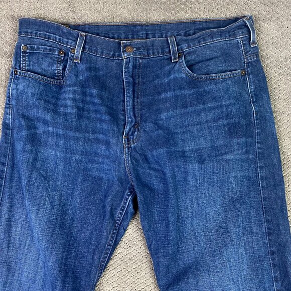 Levi's 569 Loose Straight Fit Jeans Men's 38 x 32 Measures 40 x 31 Cotton Blue - Picture 2 of 12